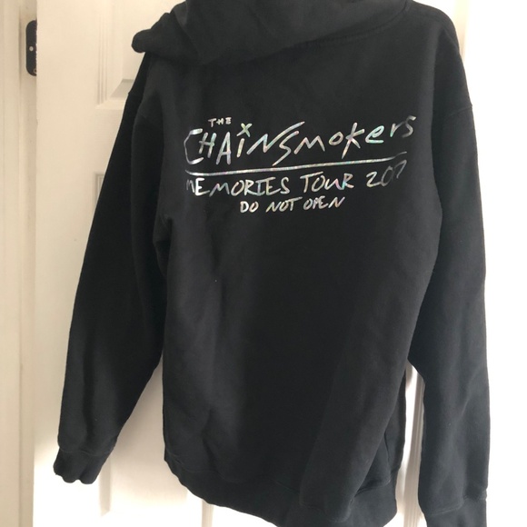 Chainsmokers Zip up Jacket - Memories Do Not Open Tour 2017 - Picture 1 of 5